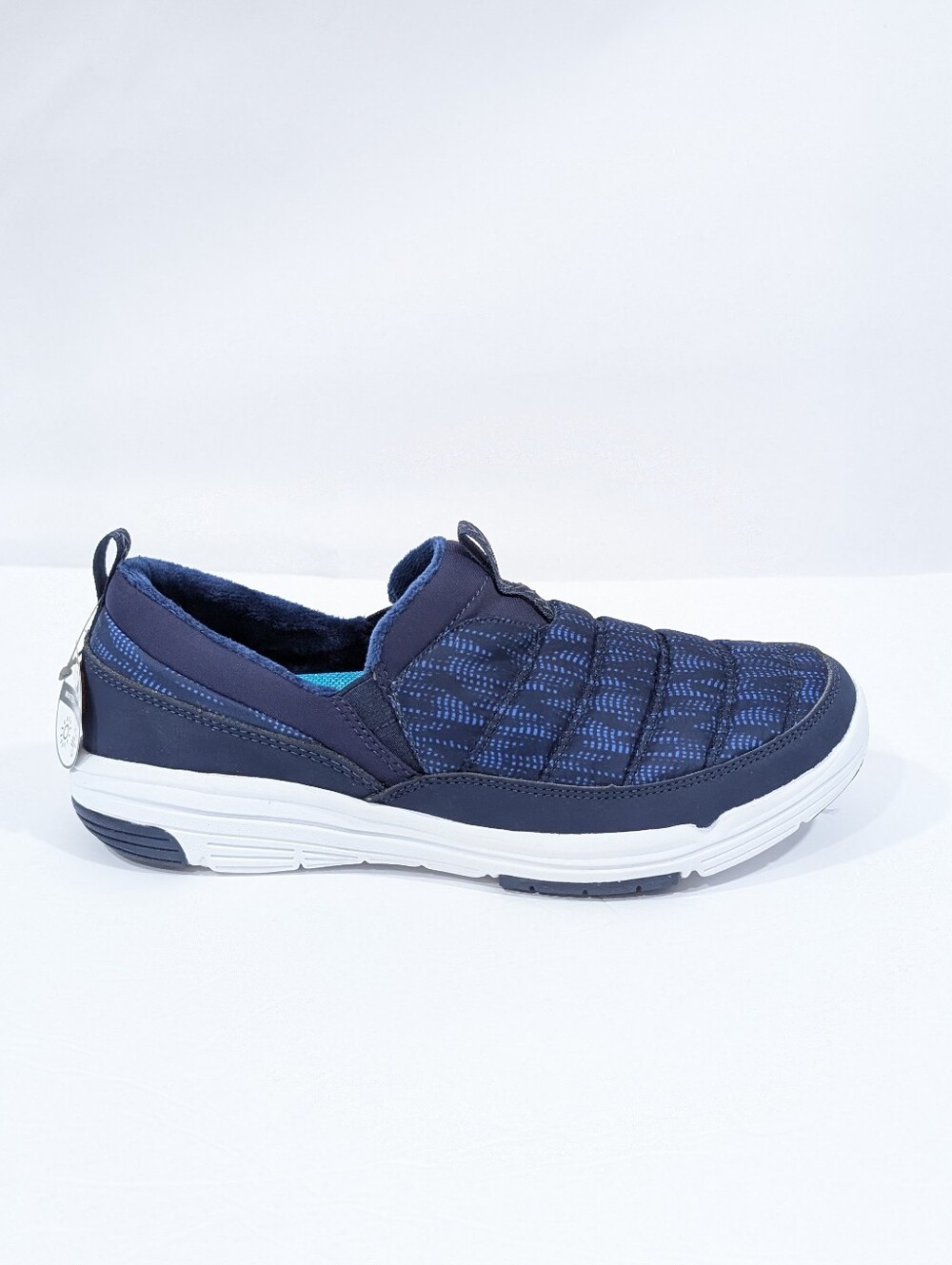 Ryka Adel Slip on Sneakers sz 9 New Women Casual Shoes Blue arch support walking